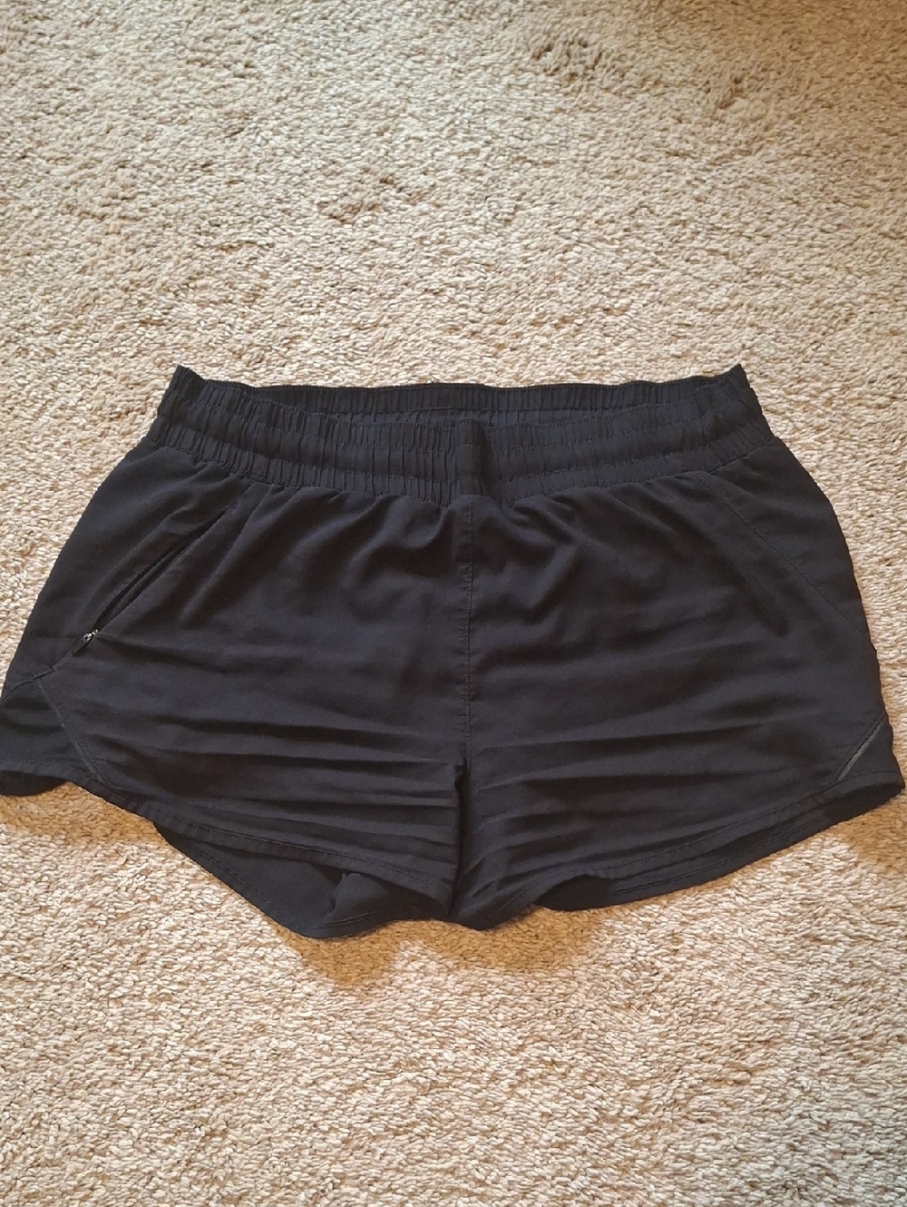 All in Motion Black Running Shorts